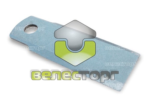 Нож подвижный (165х60х4, d=18) КЗК-10-0290416А