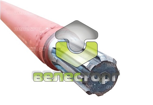 Вал промежуточный (L=1660 мм) МТУ-15.21.00.000
