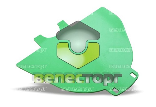 Пластина левая 608.04.21.003 SaMASZ