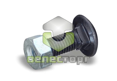 Болт крепления лемеха (M12x30-10.9 DIN603) 3011805