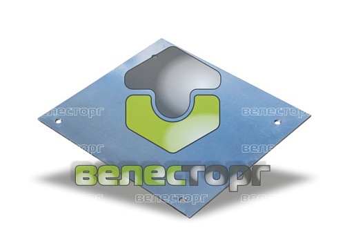 Накладка козырька крайнего КВК 0144423