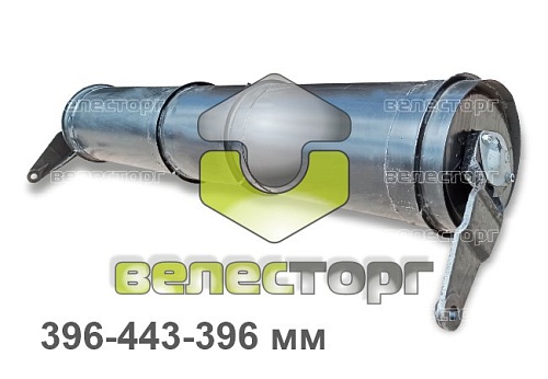 Вал нижний наклонной камеры (396-443-396) КЗК-12-1806000