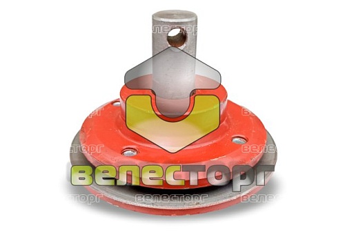 Ступица диска сошника (4xM10-Ø87) 9008.56.01