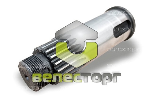 Вал ротора (Z18/38, М30х1.5, L=132) КДН 04.652