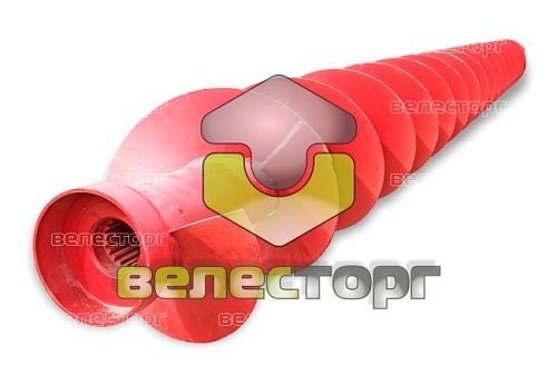 Шнек поворотный выгрузной КЗК-12-0206180А / КЗК-12-0206180-01