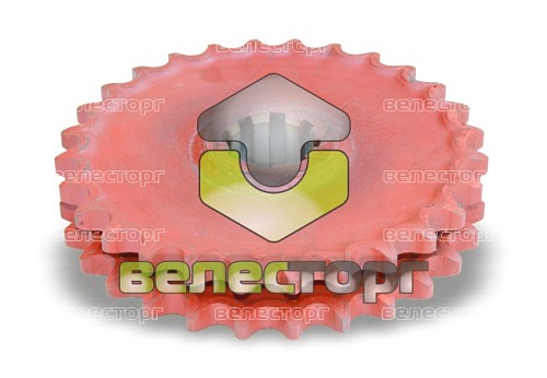 Звездочка (2Z=28, t=25.4) ПРТ 10.02.500-01