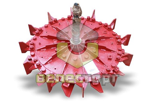 Вал с ротором (н.о., 580мм) ПКК-1-0100090