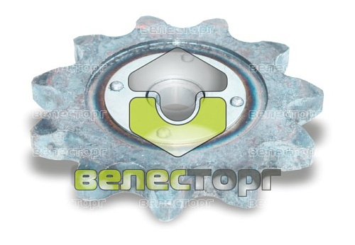 Звездочка натяжная (Z=12, t=38.1) ПРТ-7А.07.09.020