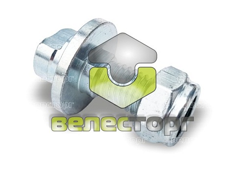 Болт с гайкой крепления ножа 253108