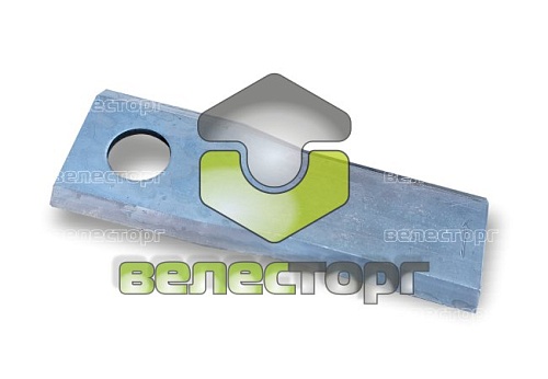 Нож левый (122x45x4-d18.2) 56451200