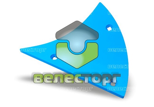 Грудь отвала левая (B2K LI) 3451001