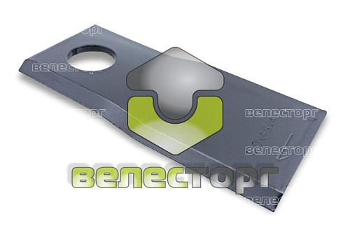 Нож правый (120x48x4мм d21мм) 570.448