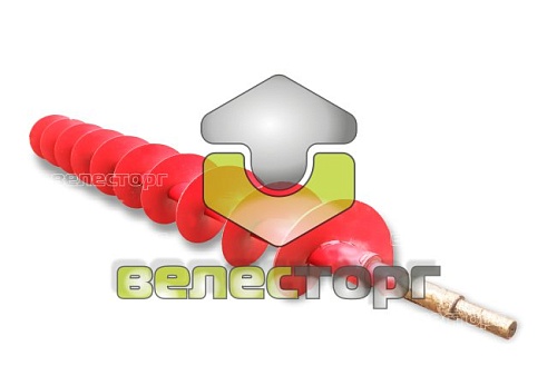 Шнек колосовой (L=2035 мм) КЗК-10-0218020