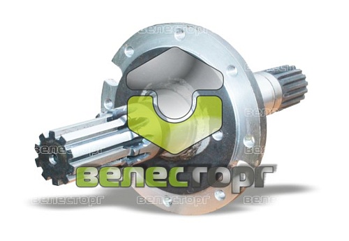Вал главного привода (Z=16х24, L=460 мм) КВС-1-0151060В