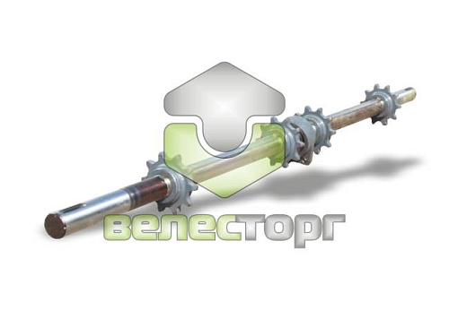 Вал верхний наклонной камеры (520-200-520) КЗК-12-1813000А