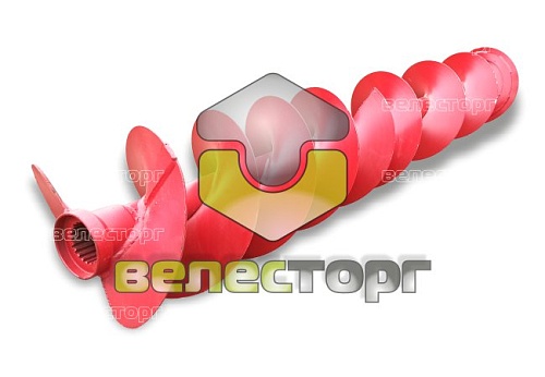 Шнек загрузной (L=1816 мм) КЗК-10С-0216030-01