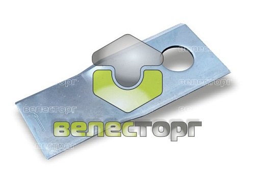 Нож правый (112х48х4, Ø19) 139889.0