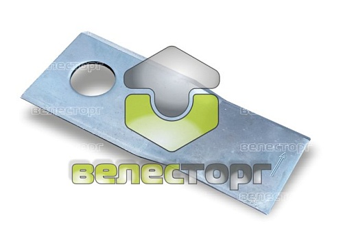 Нож левый (112х48х4, Ø19) 139888.0