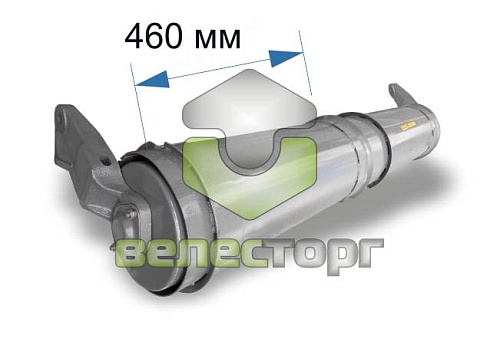 Вал нижний наклонной камеры (520-200-520) КЗК-12-1816000Б