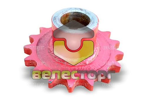 Звёздочка (Z=17, t=25.4) КВС 1204020-01